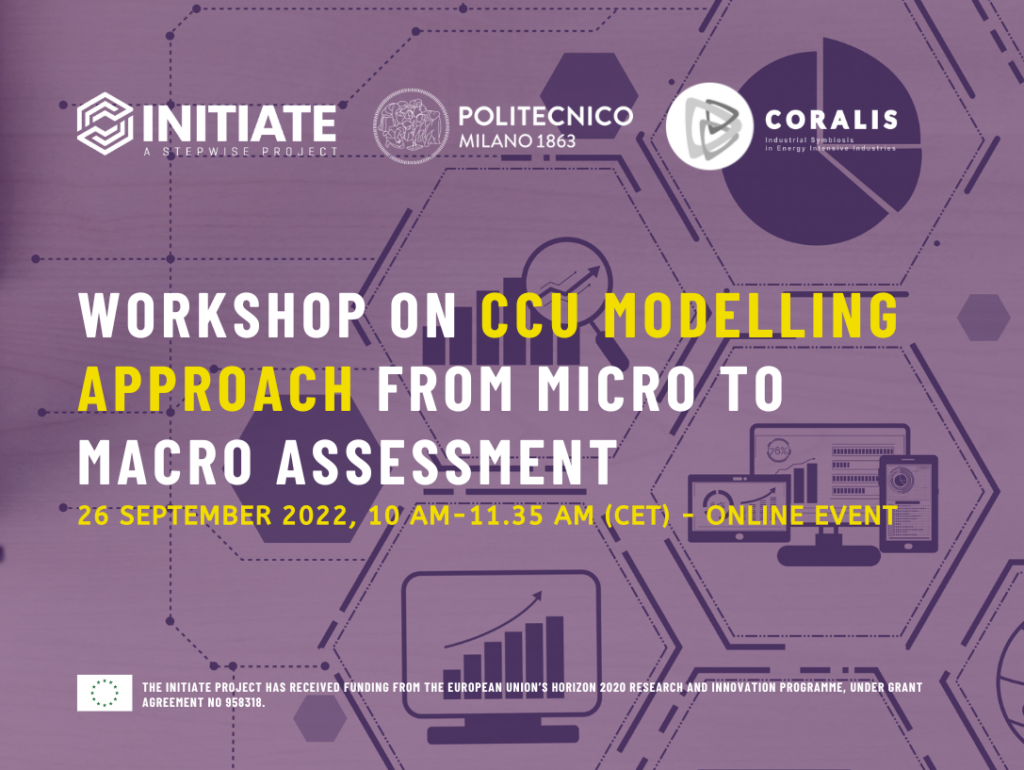 WORKSHOP I “CCU MODELLING APPROACH FROM MICRO TO MACRO ASSESSMENT”