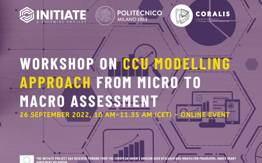 WORKSHOP I “CCU MODELLING APPROACH FROM MICRO TO MACRO ASSESSMENT”