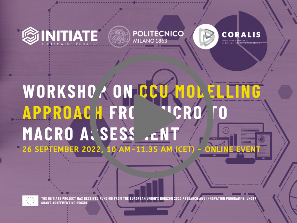 2nd INITIATE Workshop “CCU Modelling Approach from Micro to Macro Assessment”