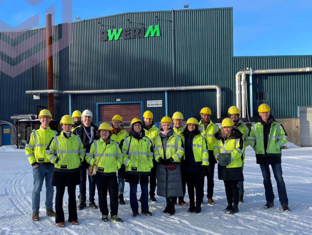 INITIATE HELD ITS FIRST STUDY VISIT TO THE SWERIM PLANT IN LULEA